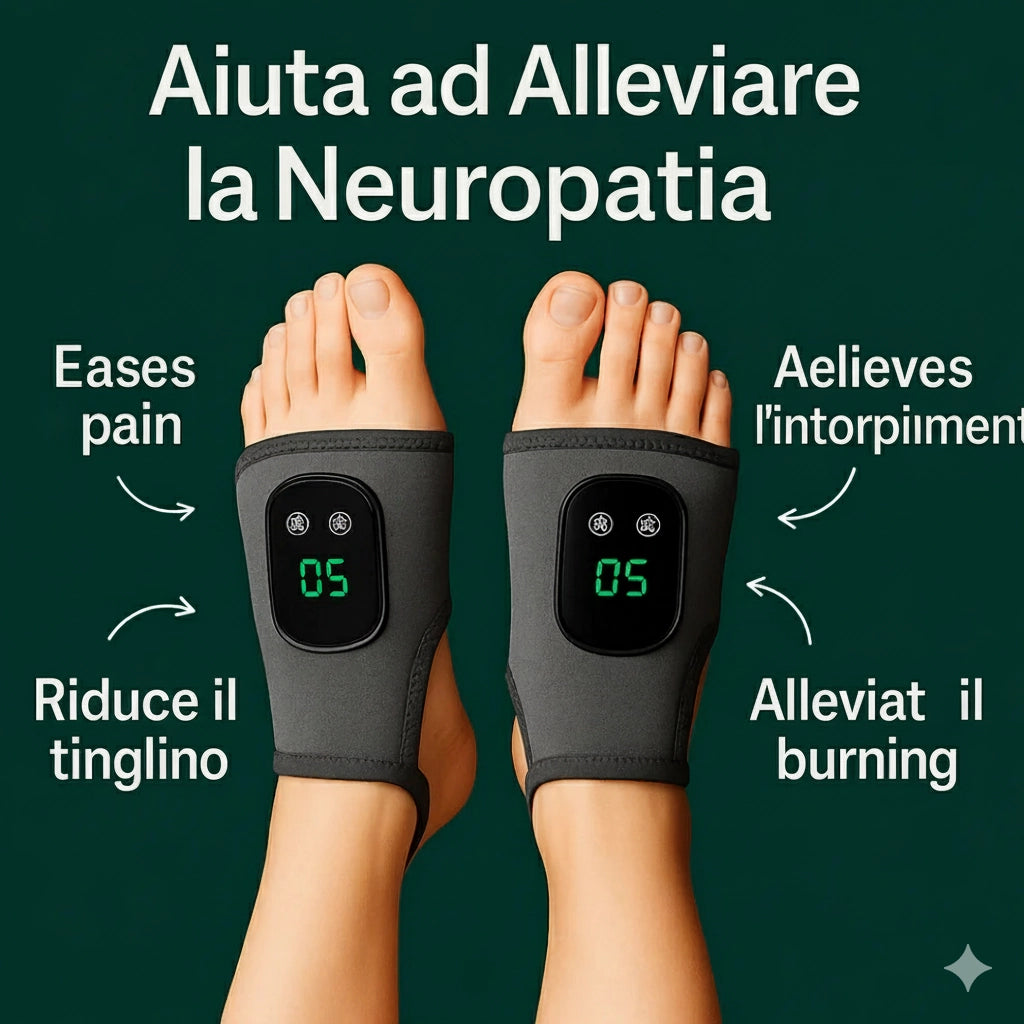 Virexa™ 2.0 Dispositivo riscaldato per il sollievo dei piedi