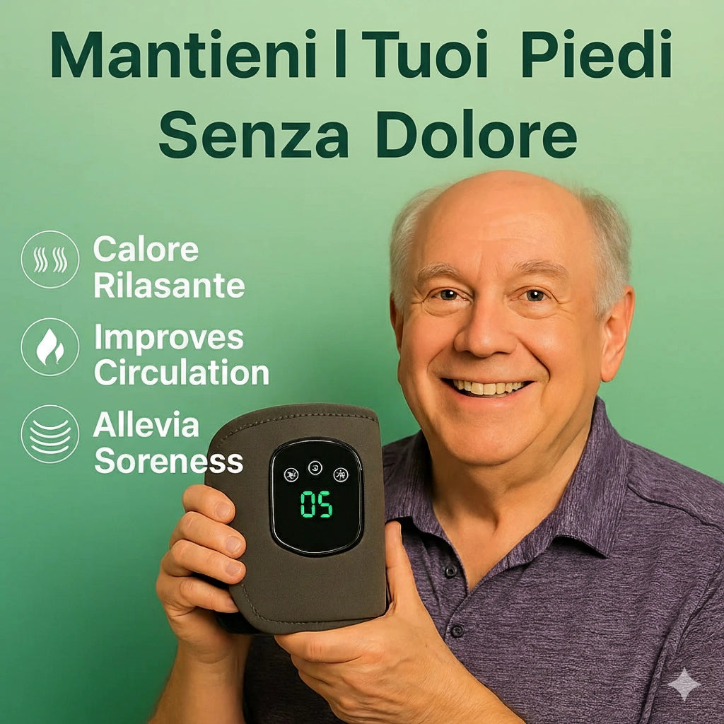 Virexa™ 2.0 Dispositivo riscaldato per il sollievo dei piedi